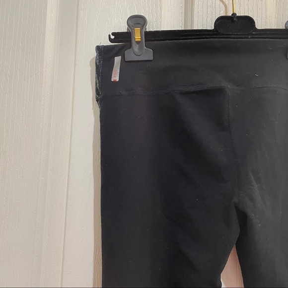 ZELLA Animal Print Legging Black Zebra Lounge yoga workout pant size medium - Picture 8 of 9